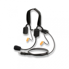 Bone conduction headset with dynamic flexible microphone